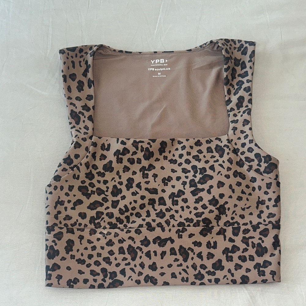 YPB Abercrombie Leopard Print Women's Top